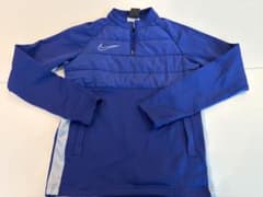 NIKE ハーフジップ トレーニングウェア ブルー Mサイズのサムネイル