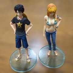 ワンピース フィギュア ルフィ ナミ 2体セット - メルカリ