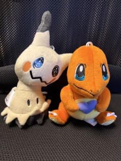 ヒトカゲ&ミミッキュ タグ付き もぐもぐタイムぬいぐるみ セットのサムネイル