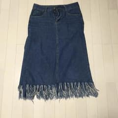 フリンジスカート 美品 明日まで 鑑定団行きのサムネイル
