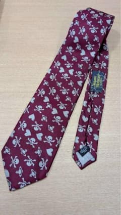 ☆ ヴィヴィアンウエストウッド　スカルハート　ネクタイ