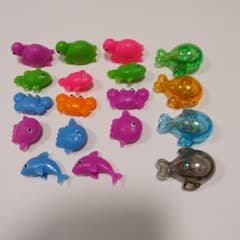 海の生き物 ミニフィギュア まとめ売りのサムネイル