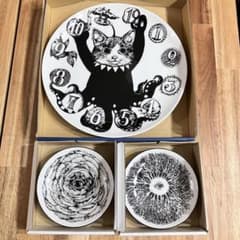 ヒグチユウコ サーカス展 テーブルウェア プレート 眼花 fear