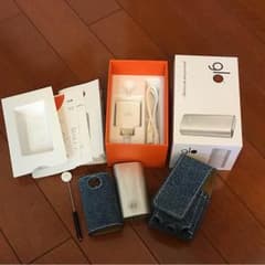 グロー  glo シルバー ケース付きのサムネイル