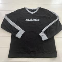 XLARGE 長袖カットソー 130cm ブラック/グレーのサムネイル