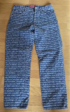 Supreme Multi Type Jacquard Regular Jeanのサムネイル