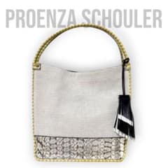 Proenza Schouler 異素材 ショルダー トートバッグ パイソン - メルカリ