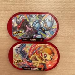 ポケモンメザスタ マクドナルド リオル ヒコザル 2枚セットのサムネイル
