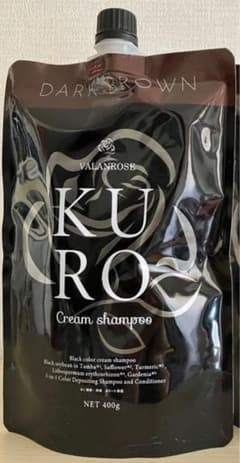 VALANROSE KURO Cream Shampoo ダークブラウン - メルカリ
