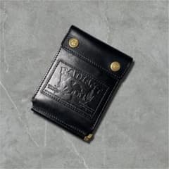 美品★RADIANT レザー マネークリップ ハーフウォレット 二つ折り財布 美品☆RADIANT レザー マネークリップ ハーフウォレット 二つ折り財布