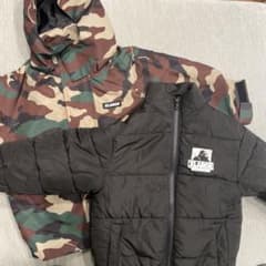 XLARGE KIDS カモフラ柄 3wayアウター　ダウンジャケットのサムネイル