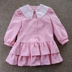 ピンク フリル付き フォーマルドレスのサムネイル