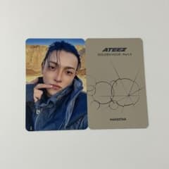 アチズ MAKESTAR 当選 トレカ ホンジュン　韓服 ateez makestar トレカ ホンジュン - メルカリ