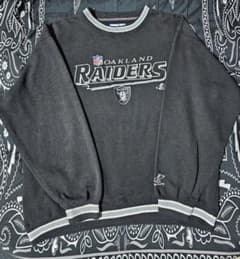 NFL Oakland Raiders スウェット ブラックのサムネイル