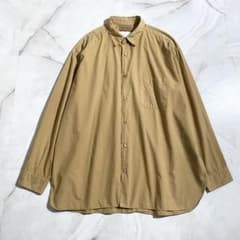 A19725 美品 マーカウェア コンフォートフィットシャツ オークル2 A19725 美品 マーカウェア コンフォートフィットシャツ オークル2