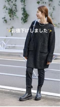 メランジニットワンピースのサムネイル