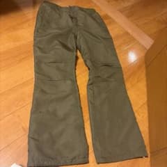 カーキ ワークパンツ サイドラインのサムネイル