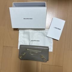 BALENCIAGA 長財布 クラシック メタリック エッジのサムネイル