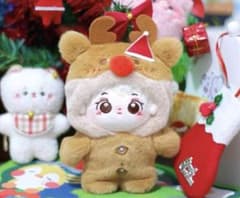10cmぬい服　ぬいぐるみ服　クリスマス　トナカイのサムネイル