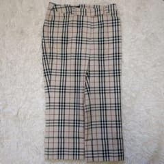 美品 バーバリー Burberry ノバチェック スラックス パンツ 36 - メルカリ