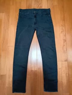 Levi's 510 スキニーデニム W33 L34 ブラックのサムネイル