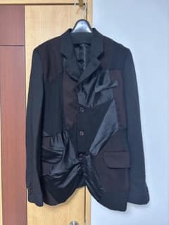 ブラックコムデギャルソン 25ss パッチワークジャケット - メルカリ