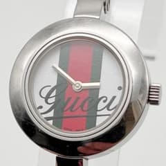 GUCCI グッチ　腕時計 シェリーライン 105 バングル シルバーカラー GUCCI グッチ 腕時計 シェリーライン 105 バングル シルバーカラー