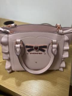 SAMANTHAVEGAリボンスタッズフラッター(ミニ) ピンクベージュのサムネイル