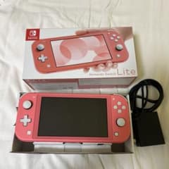 Nintendo Switch Lite ピンク 本体 ACアダプター付きのサムネイル