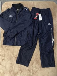 Mizuno ネイビー ジャケット＆パンツ セットMサイズのサムネイル