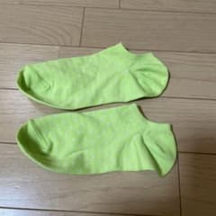 黄緑　水玉柄 チュチュアンナ　ソックスのサムネイル