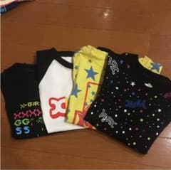 X-girl stages 6T Tシャツ4枚のサムネイル