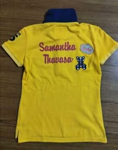 Samantha Thavasa ポロシャツゴルフ イエローのサムネイル