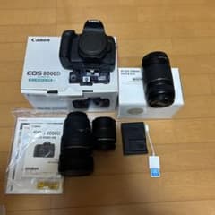 Canon EOS 8000D レンズ3本セットのサムネイル