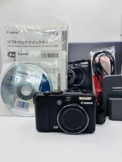 Canon powershot G9 動作良好 コンデジ 外箱・付属品多数 - メルカリ