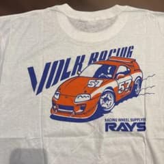 90s RAYS VOLK RACING スープラ Tシャツ シングルステッチ