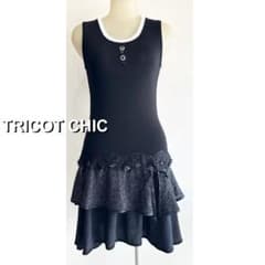 TRICOT CHIC 트리콧트 시크 이소재 티아드 원피스