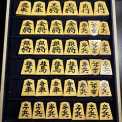 未使用品】昇山作 清安書 盛上将棋駒 薩摩黄楊 あまり歩1枚 - メルカリ