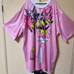 ピンクパンサー  big  tシャツ、ワンピーのサムネイル
