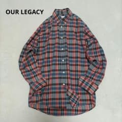 OUR LEGACY アワーレガシー チェック　シャツ ボタンダウン