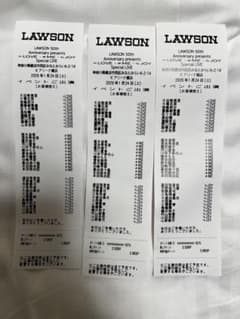 카*나님 LAWSON 50th Anniversary 특별 라이브 영수증