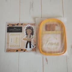 Twisted Wonderland Leona Relaxing My Room Futon Pouch Mini Acrylic Stand