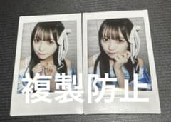 きゅーすと 梅田みゆ しゃぼん玉衣装撮り下ろしチェキ2枚 - メルカリ
