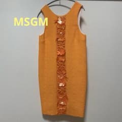 MSGM ワンピース　オレンジ　IT40のサムネイル