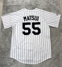 松井秀喜氏 MATSUI 55 ニューヨーク・ヤンキース ユニフォーム L