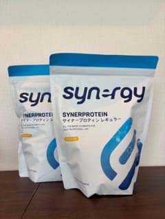 【2個セット】Synergy シナジー サイナープロテイン レギュラー 600gのサムネイル