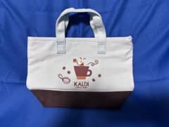 KALDI 爽やかコーヒーカップデザイン トート