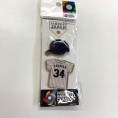 WBC 2023 サムライジャパン　選手ピンバッチセット　34 吉田正尚のサムネイル
