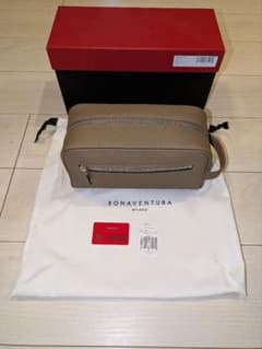 U*K様 新品 BONAVENTURA トラベルポーチ シュリンクレザー エトー U*K様 新品 BONAVENTURA トラベルポーチ シュリンクレザー エトー