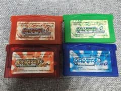 ポケモン ファイヤーレッド・リーフグリーン・ ルビー・サファイア・ セットのサムネイル